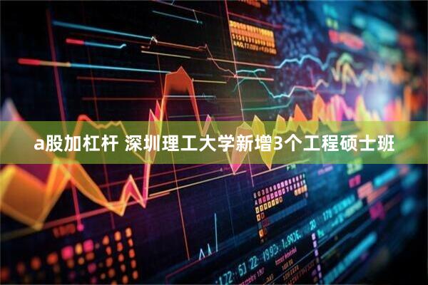 a股加杠杆 深圳理工大学新增3个工程硕士班
